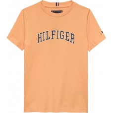 TOMMY HILFIGER μπλούζα αγόρι KB0KB10420-SEV πορτοκαλί